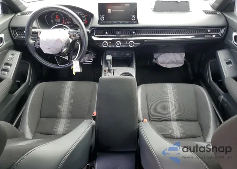 2023 Honda Civic Sport z USA, uszkodzony, nr VIN 2HGFE2F53PH544381